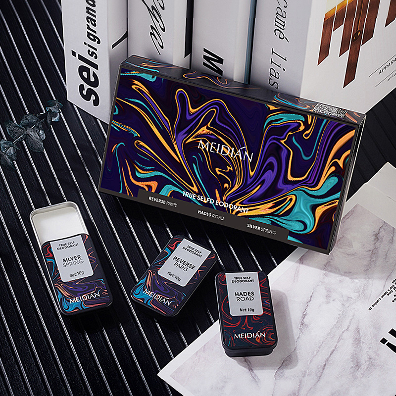 Home Fragrance Gift - Set Parfum Pria 3-Piece dengan Aroma
