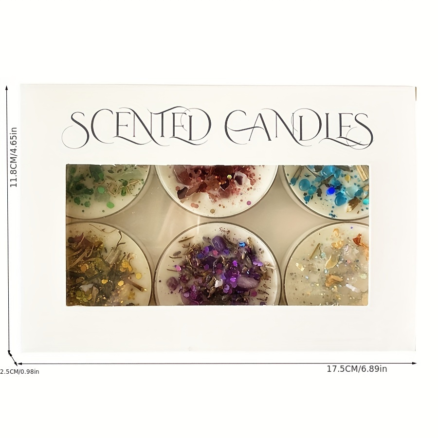 Set 6 lilin beraroma batu kris - Home Fragrance Gift ulasan dan harga